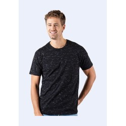 T-shirt épais en coton col rond, manches courtes, 180 g/m²