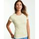 T-shirt moderne pour femme en coton biologique doux, 160 g/m²