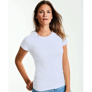 T-shirt moderne pour femme en coton biologique doux, 160 g/m²