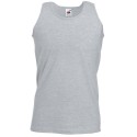 Débardeur homme valueweight col rond en coton fil belcoro, 165 g/m²