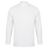 T-shirt col roulé doux et extensible en coton et élasthanne, 190 g/m²