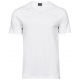 T-shirt cintré épais pour homme en col V, 185 g/m²