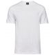 T-shirt manches courtes épais pour homme coupe droite, 185 g/m²
