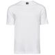 T-shirt cintré épais pour homme en col rond, 185 g/m²