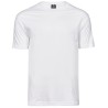 T-shirt cintré épais pour homme en col rond, 185 g/m²