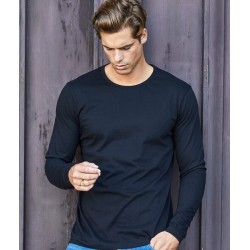 T-shirt manches longues épais en coton, 185 g/m²