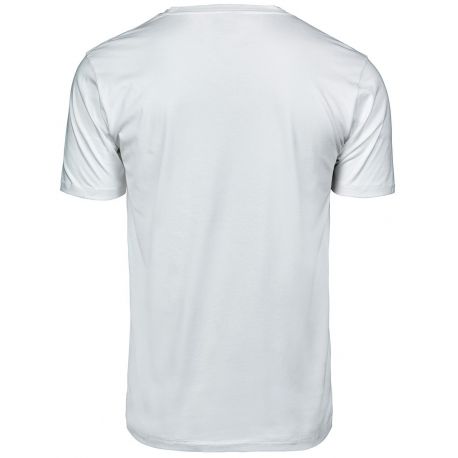 T-shirt homme col V en coton BIO manches courtes, 160 g/m²