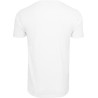 T-shirt épais col rond en coton doux sans étiquette de marque, 200 g/m²