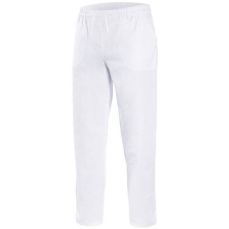 Pantalon personnel médical en polycoton, 2 poches latérales, 190 g/m²