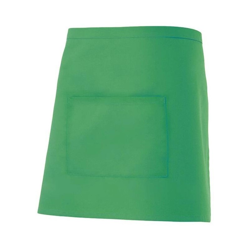 Tablier mi-long avec 1 poche centrale, 190 g/m²