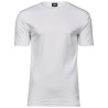 T-shirt homme épais en coton interlock compacte lavable à 60°C, 220 g/m²