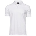 Polo homme en coton peigné ringspun, lavable à 60°C, 215 g/m²