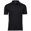 Polo homme en coton peigné ringspun, lavable à 60°C, 215 g/m²