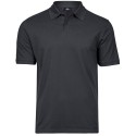 Polo homme en coton peigné ringspun, lavable à 60°C, 215 g/m²