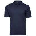 Polo homme en coton peigné ringspun, lavable à 60°C, 215 g/m²