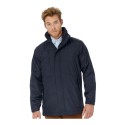 Parka corporate 3-en-1 imperméable à capuche, veste intérieure détachable