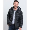 Doudoune homme à capuche amovible avec rembourrage éco-responsable