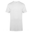 T-shirt manches courtes homme long, dos encore plus long en coton, 140 g/m²