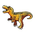 Petit patch brodé thermocollant DINOSAURE T-REX