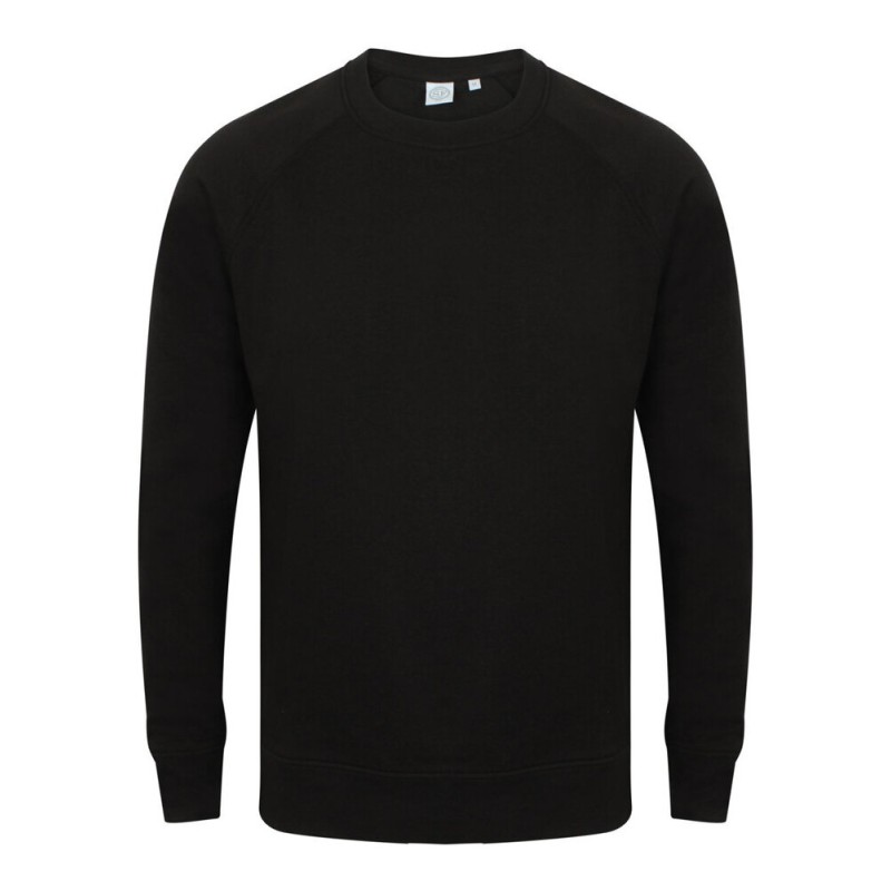 Sweat-shirt coupe slim unisexe, manches raglan, 250 g/m²