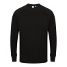 Sweat-shirt coupe slim unisexe, manches raglan, 250 g/m²