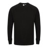 Sweat-shirt coupe slim unisexe, manches raglan, 250 g/m²