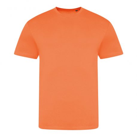 T-shirt unisexe Triblend fluo manches courtes moderne, "No Label", 160 g/m²