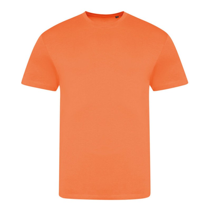 T-shirt unisexe Triblend fluo manches courtes moderne, "No Label", 160 g/m²