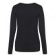 T-shirt femme Triblend manches longues doux et moderne, "No Label", 160 g/m²