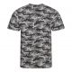 T-shirt unisexe imprimé camouflage, coupe moderne, "No Label", 160 g/m²