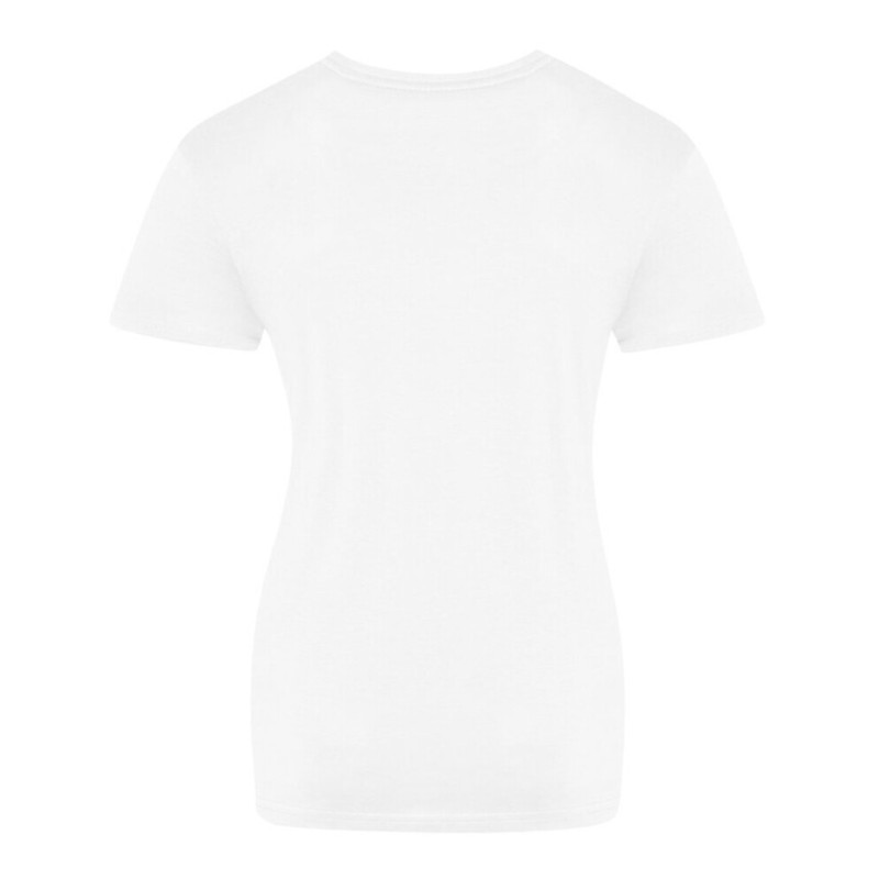 T-shirt femme classique manches courtes moderne, "No Label", 140 g/m²