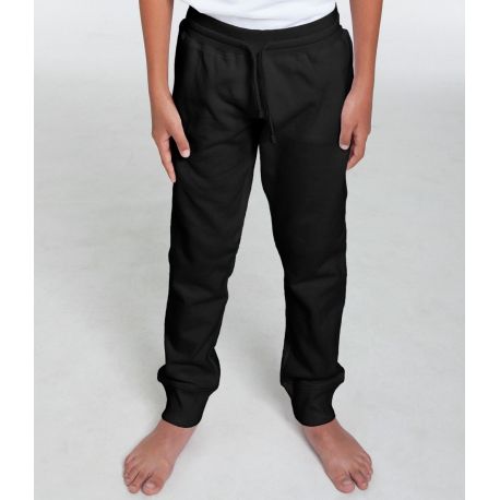 Pantalon de jogging enfant en coton BIO certifié commerce équitable, 300 g/m²