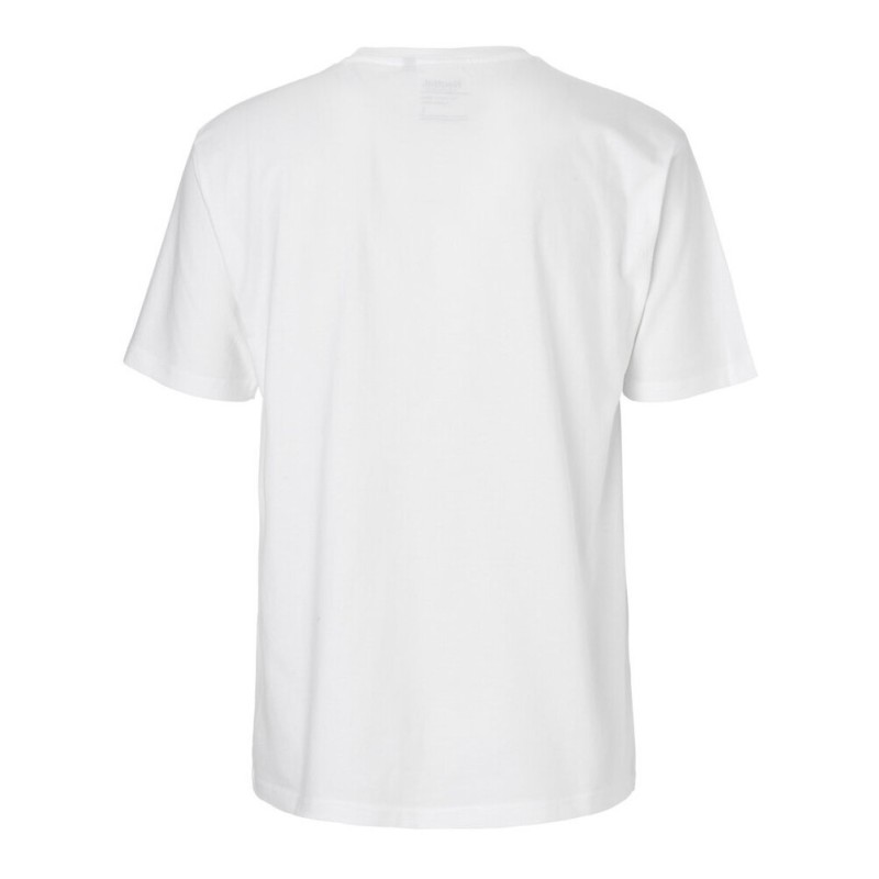 T-shirt homme épais en coton BIO certifié commerce équitable, 185 g/m²