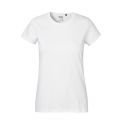 T-shirt femme épais en coton BIO certifié commerce équitable, 185 g/m²