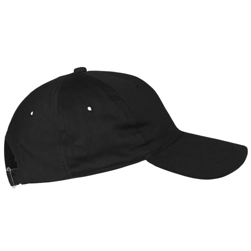 Casquette 5 panneaux en coton sergé BIO certifié commerce équitable, 210 g/m²