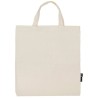 Sac, tote bag fin anses courtes en coton BIO certifié commerce équitable, 120 g/m²