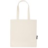 Tote bag, sac fin anses longues en coton BIO certifié commerce équitable, 120 g/m²