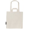 Sac shopping double anses épais en coton BIO commerce équitable, 210 g/m²