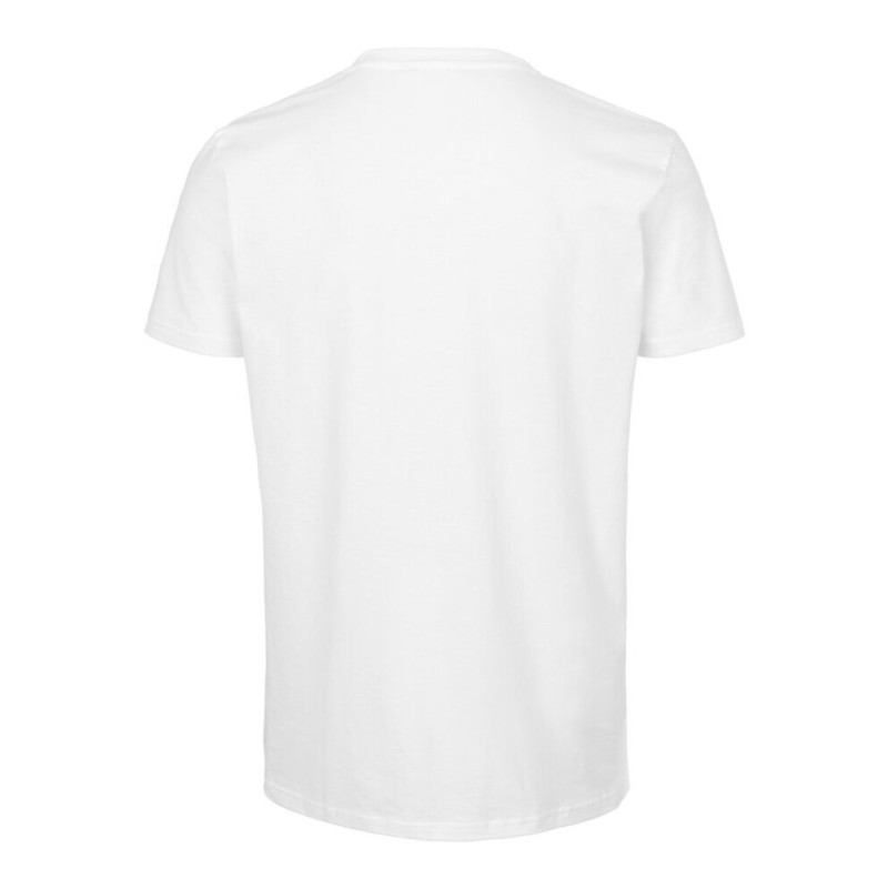 T-shirt homme col V moderne en coton BIO commerce équitable, 155 g/m²