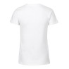 T-shirt femme col V moderne en coton BIO commerce équitable, 155 g/m²