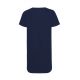 T-shirt femme coupe extra longue en coton BIO commerce équitable, 155 g/m²