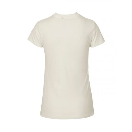 T-shirt femme ajusté moderne en coton BIO commerce équitable, 155 g/m²