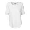 T-shirt femme manches mi-longues en coton BIO commerce équitable, 155 g/m²