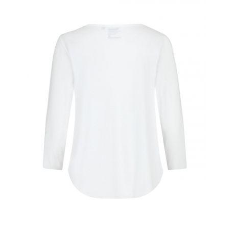 T-shirt femme manches 3/4 en coton BIO commerce équitable, 155 g/m²