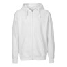 Sweat capuche zippé homme en coton BIO certifié commerce équitable, 300 g/m²