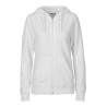 Sweat capuche zippé femme en coton BIO certifié commerce équitable, 300 g/m²