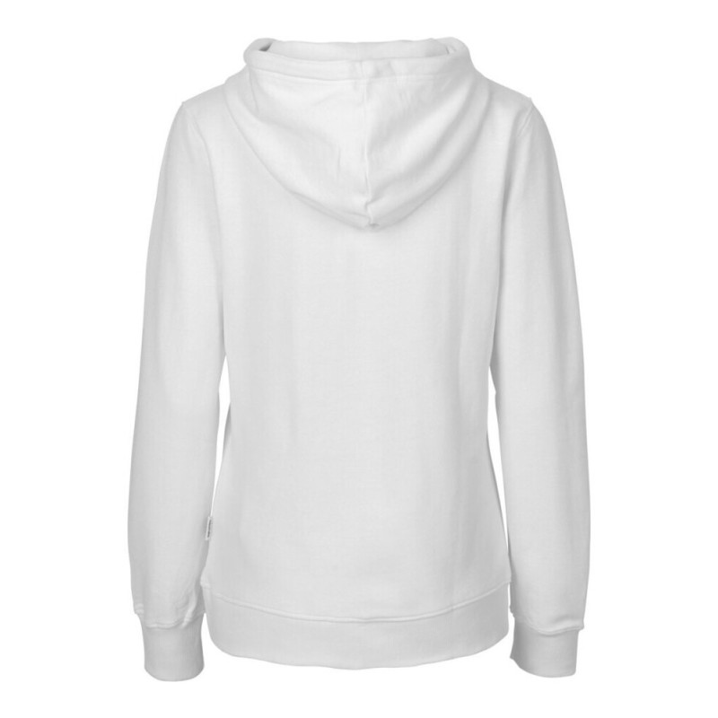 Sweat capuche zippé femme en coton BIO certifié commerce équitable, 300 g/m²