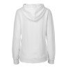 Sweat capuche zippé femme en coton BIO certifié commerce équitable, 300 g/m²