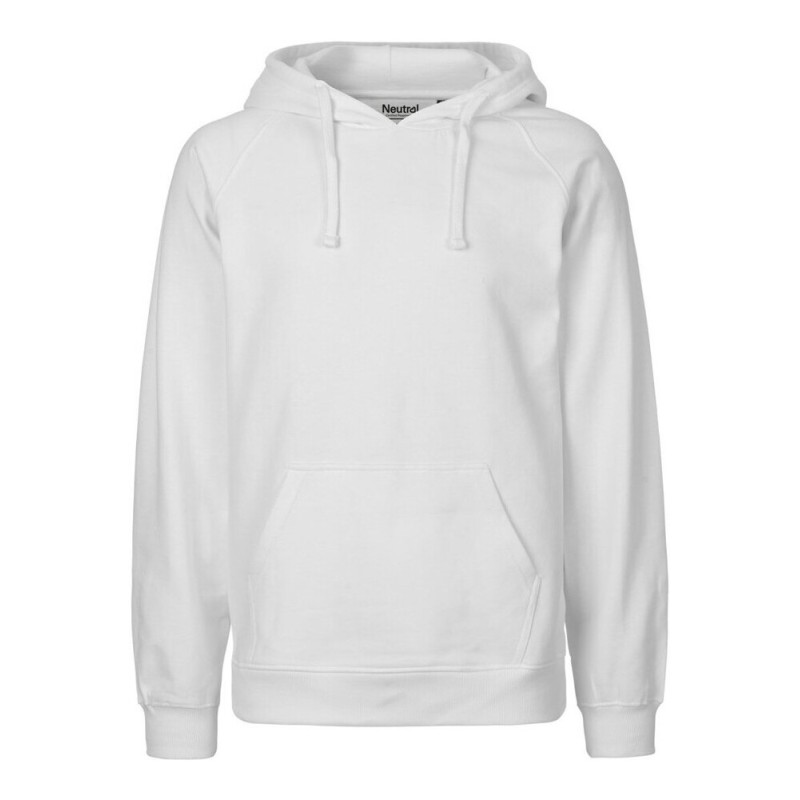 Sweat à capuche homme en coton BIO certifié commerce équitable, 300 g/m²