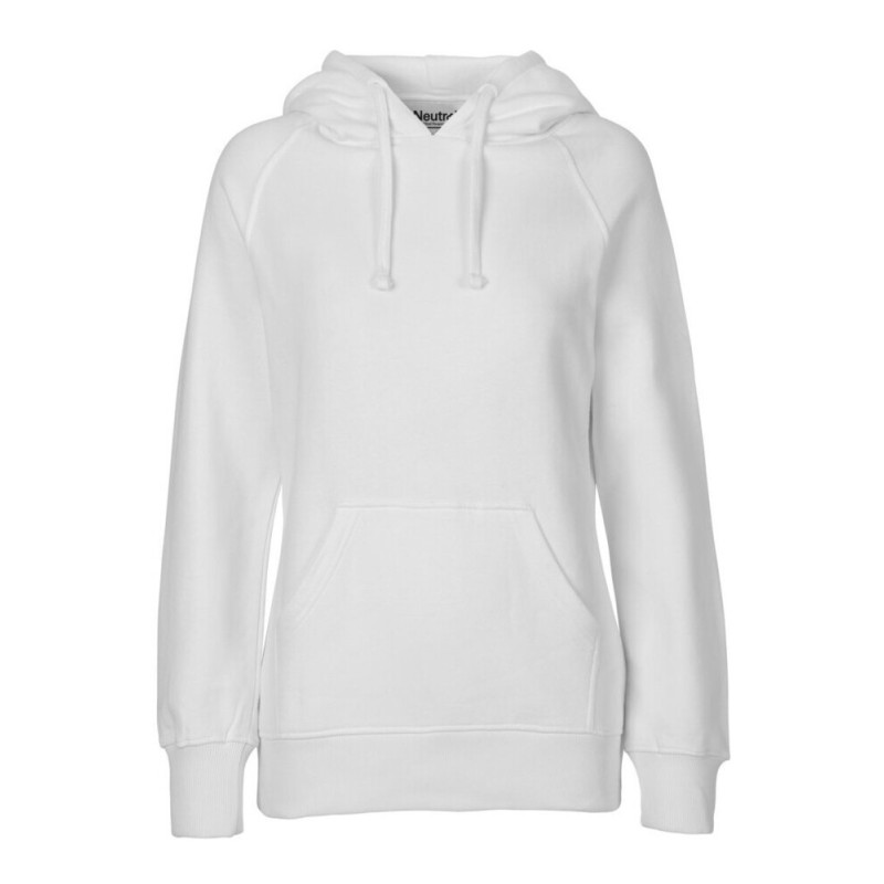 Sweat à capuche femme en coton BIO certifié commerce équitable, 300 g/m²